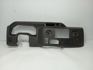 2009-2014 Ford E-350 Super Duty Black Speedometer Instrument Panel Bezel with Vents (Used OEM)