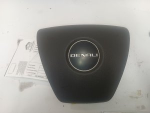 2011-2014 GMC Sierra 2500 HD Black Steering Wheel Air Bag - Left (Driver) (Used OEM)
