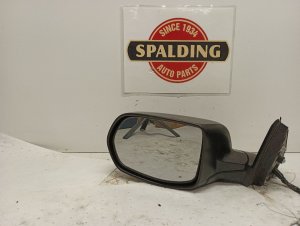 2007-2011 Honda CR-V Black Power Door/Side View Mirror - Left (Driver) (Used OEM)