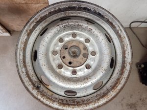 1998-2003 Dodge Ram 2500 Van Silver Wheel (Used OEM)