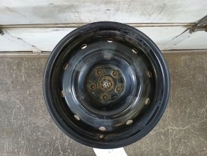 2008-2013 Subaru Outback Black 16x6.5 10-Hole Steel Wheel (Used OEM)
