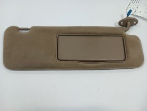 1999-2000 Toyota 4Runner Brown Sun Visor with Lighted Vanity Mirror - Right (Passenger) (Used OEM)