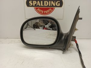 1998-1999 Ford F-250 Power Door/Side View Mirror - Left (Driver) (Used OEM)