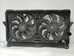 2007-2012 Chevrolet Avalanche Dual A/C Condenser Fan Motor Assembly with 700-Watt Motors (Used OEM)