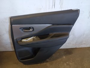 2015-2024 Nissan Murano Black Door Interior Trim Panel - Rear, Right (Passenger) (Used OEM)