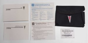 2006 Pontiac GTO Owners Manual with Case (Used OEM)