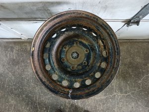 2001-2004 Toyota Tacoma 16-Hole Steel Wheel (Used OEM)