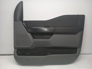 2021-2024 Ford F-150 Gray Door Interior Trim Panel - Front, Right (Passenger) (Used OEM)