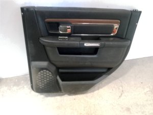 2019-2024 Ram 1500 Classic Black Door Interior Trim Panel - Rear, Right (Passenger) (Used OEM)
