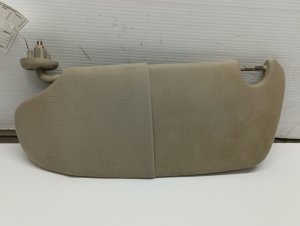 2002-2005 Dodge Ram 1500 Tan Sun Visor without Illuminated Vanity Mirror - Left (Driver) (Used OEM)