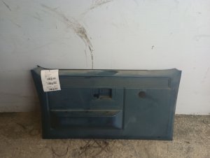 1981-1987 GMC C1500 Blue Door Interior Trim Panel - Front, Left (Driver) (Used OEM)