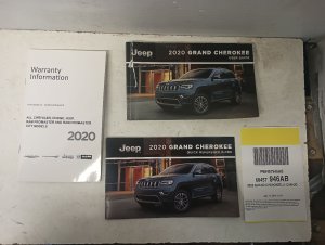 2020 Jeep Grand Cherokee Owners Manual (Used OEM)
