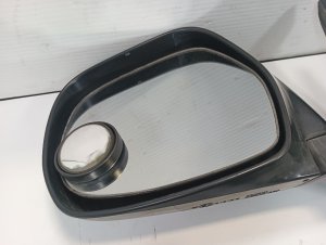 2003-2009 Toyota 4Runner Black Power Door/Side View Mirror - Left (Driver) (Used OEM)