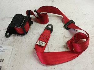  International 4300 Red Seat Belt Assembly - Front, Right (Passenger) (Used OEM)