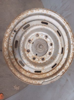 1998-2003 Dodge Ram 2500 Van Silver Wheel (Used OEM)