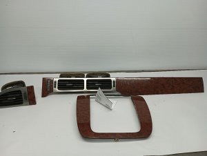 2007-2014 GMC Yukon XL 1500 Radio Dash Bezel Kit (Used OEM)