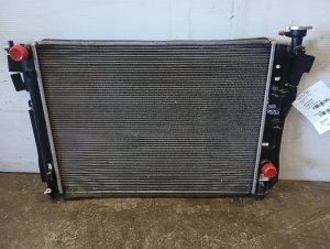2015-2016 Hyundai Genesis Radiator Condenser and Fan Assembly (Used OEM)