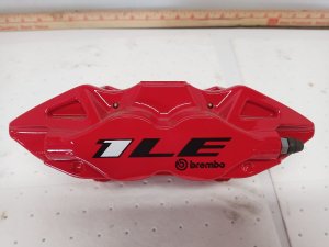 2017-2024 Chevrolet Camaro Red Rear Brembo Disc Brake Caliper - Left (Driver) (Used OEM)