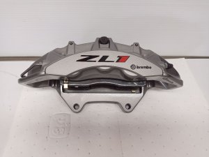 2018-2024 Chevrolet Camaro Silver Front Brembo 6-Piston Disc Brake Caliper - Right (Passenger) (Used OEM)