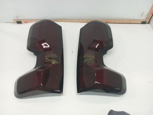 2019-2025 Chevrolet Silverado 1500 Smoked LED Tail Light - Left (Driver) (Used OEM)