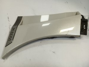 2015-2021 Subaru WRX White Fender Garnish Molding - Left (Driver) (Used OEM)