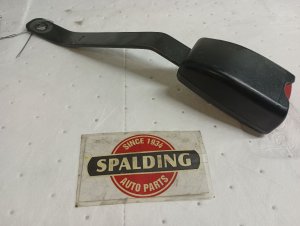  Volvo VNL Black Seat Belt Buckle - Front, Left (Driver) (Used OEM)
