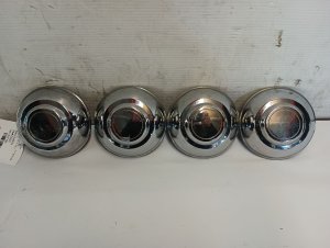 2006-2023 Dodge Charger 18-Inch Steel Wheel Chrome Center Cap Set of 4 (Used OEM)