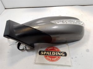 2014 Hyundai Sonata Gray Power Door/Side View Mirror - Left (Driver) (Used OEM)