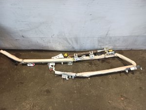 2009-2015 Honda Pilot Gray Roof Curtain Air Bag - Right (Passenger) (Used OEM)