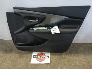 2015-2024 Nissan Murano Black Door Interior Trim Panel - Front, Right (Passenger) (Used OEM)
