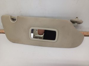 2011-2016 Chrysler Town &amp; Country Tan Non-Illuminated Sun Visor - Right (Passenger) (Used OEM)