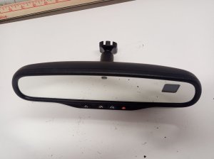 2007-2014 GMC Sierra 2500 HD Auto-Dimming Interior Rear View Mirror with Compass and Temperature Display (Used OEM)