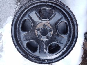 2013-2019 Ford Taurus 18x8 5-Spoke Steel Wheel (Used OEM)