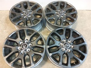 2023-2025 Toyota Sequoia 20x8 6 Y-Spoke Painted Charcoal Alloy Wheel (Used OEM)