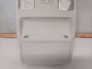 2021-2025 Ford Bronco Sport Gray Front Overhead Roof Console with Dome Light (Used OEM)