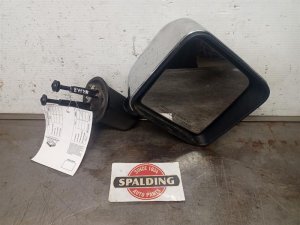 2007-2010 Jeep Wrangler Chrome Manual Door/Side View Mirror - Right (Passenger) (Used OEM)