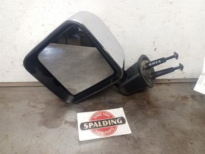 2007-2010 Jeep Wrangler Chrome Manual Door/Side View Mirror - Left (Driver) (Used OEM)