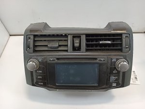 2016-2018 Toyota 4Runner AM/FM CD Player Radio Receiver with Display and Vents (Used OEM)