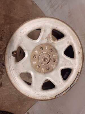 2015-2020 GMC Yukon 17x8 7-Spoke Steel Wheel (Used OEM)