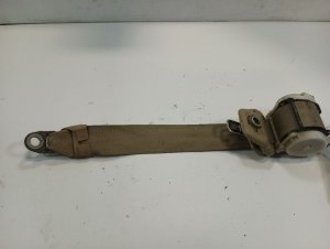 1998-2003 Toyota Land Cruiser Tan Seat Belt Assembly - Rear, Right (Passenger) (Used OEM)