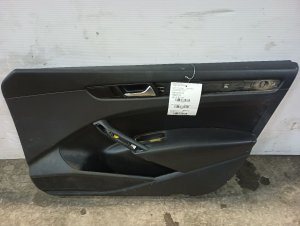 2012-2019 Volkswagen Passat Black Door Interior Trim Panel - Front, Right (Passenger) (Used OEM)