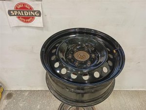 2021-2026 Ford Bronco Black Steel Spare Wheel (Used OEM)