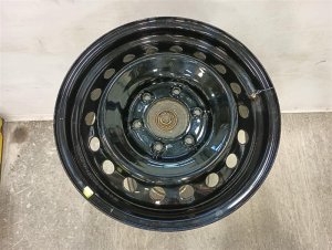 2021-2026 Ford Bronco Black Steel Spare Wheel (Used OEM)