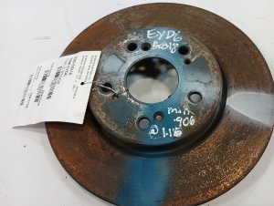 2010-2015 Honda Crosstour 11.7-Inch Vented Disc Brake Rotor - Front (Used OEM)