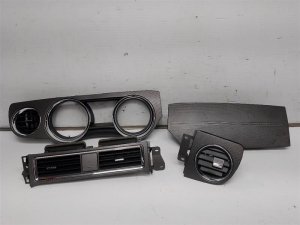 2010-2014 Ford Mustang Gray Speedometer Dash Bezel Set with Vents (Used OEM)