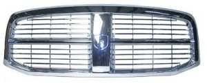2006-2008 Dodge Ram 1500 Chrome Grille with Frame (Used OEM)