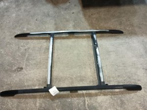 2004-2010 Toyota Sienna Black Roof Rack Assembly with Crossbars (Used OEM)