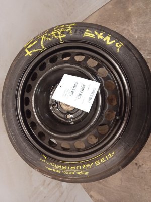 2016-2025 Chevrolet Malibu Gray 16x4 Steel Compact Spare Wheel with Tire (Used OEM)