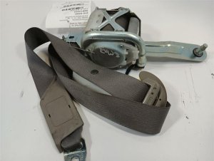 2012-2015 Honda Civic Gray Seat Belt Assembly - Front, Right (Passenger) (Used OEM)