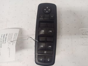 2011-2020 Dodge Journey Black Front Master Power Window and Door Lock Switch - Left (Driver) (Used OEM)